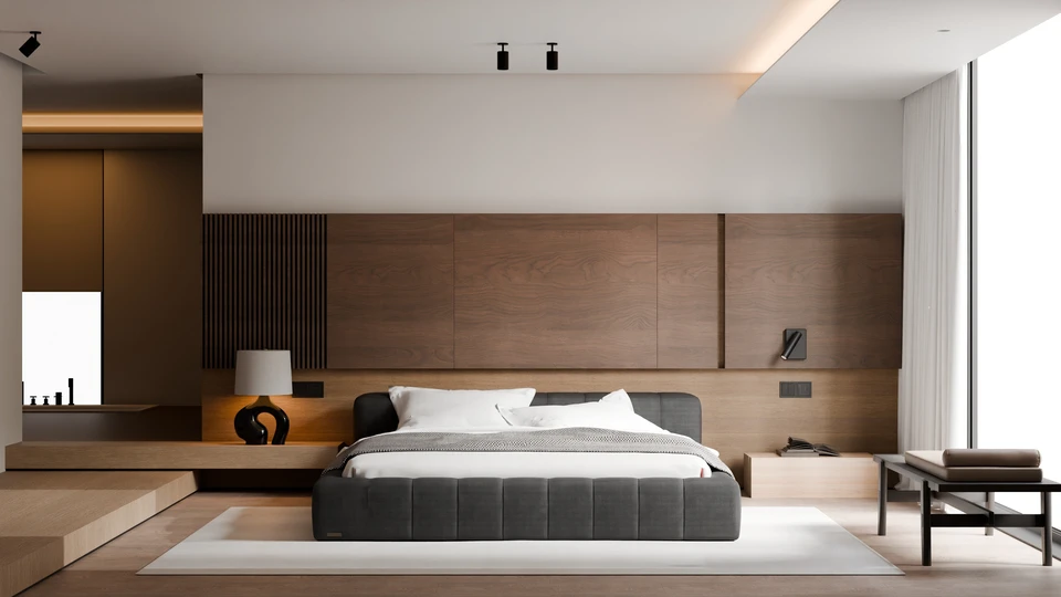 Le menuisier travaillait sur du mobilier en bois en studio , image au style Soft